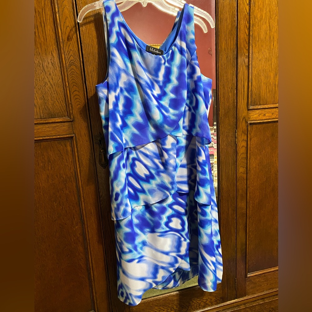 S. L. Fashions summer dress size 16